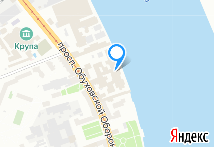 Карта расположения офиса